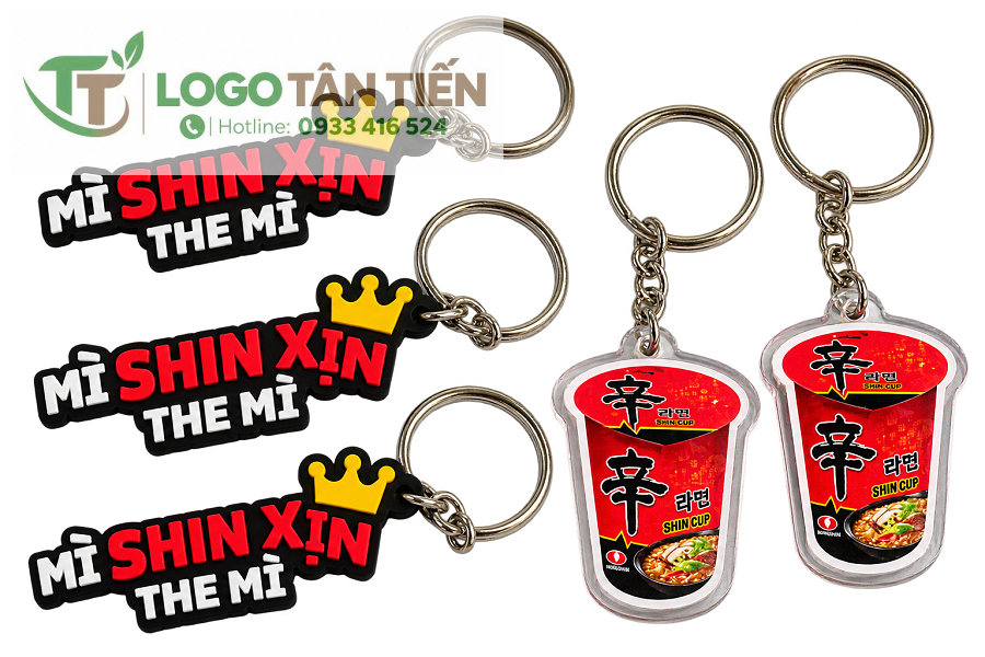 Móc Khoá Nhựa Dẻo MA07